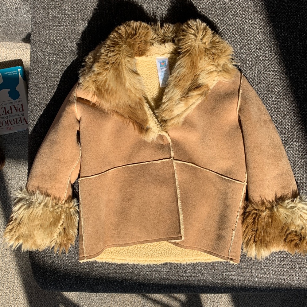 April Cornell girls jacket size 6